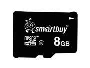 Smartbuy 8GB Micro SDHC Class 4 TF Flash Memory Card SD HC C4 Fast Speed for Camera Mobile Phone Tab GPS MP3 TV