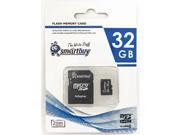 Smartbuy Micro SDHC Class 4 TF Flash Memory Card SD HC C4 For Camera Mobile Phone Tab GPS MP3 TV Adapter Mini Case 32GB 1 Pack