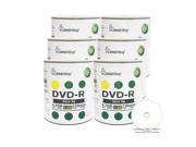 Smartbuy DVD R 16X 4.7GB 120Min White Top Music Video Data Recordable Disc 600 Packs