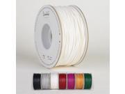 Smartbuy 1.75mm White ABS 3D Printer Filament 1kg Spool Roll 2.2 lbs Dimensional Accuracy 0.05mm