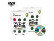 Smartbuy DVD R 16X 4.7GB 120Min Shiny Silver Top Music Video Data Recordable Disc 200 Packs