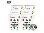 Smartbuy DVD R 16X 4.7GB 120Min Shiny Silver Top Music Video Data Recordable Disc 600 Packs