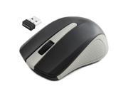CLiPtec Grey 2.4GHz 1200 High DPI Wireless Optical Mouse Mice USB Receiver For Laptop PC Computer Mac