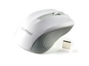 CLiPtec White 2.4GHz 1200 High DPI Wireless Optical Mouse Mice USB Receiver For Laptop PC Computer Mac