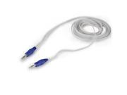 Cliptec 10ft 3.5mm AUX Male to Male Slim Flat Stereo Audio Cable PC iPod MP3 Car