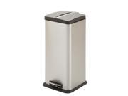 Honey Can Do 30L Square Step Trash Can TRS 03781