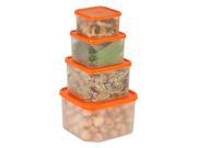 4 piece food storage container set