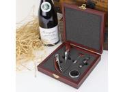 Wineophile Wood Wine Accessory Kit