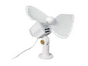 Caframo Ultimate 12V 2 Speed 7 Fan White Direct Wire