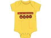 Beatles Baby Boys Yellow Submarine Bodysuit 6 12 Months Yellow