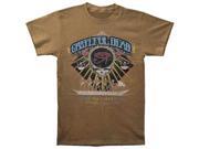 Grateful Dead Men s Glyphics T shirt X Large Brown