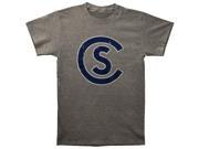 Cole Swindell Men s Big Collegiate Logo Slim Fit T shirt X Large Grey