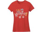Monkees Hey Hey Girls Jr Small Red