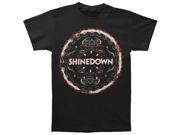 Shinedown Men s Disc T shirt XXX Large Black