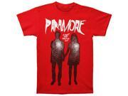 Paramore Men s Light Hearted Slim Fit T shirt Medium Red