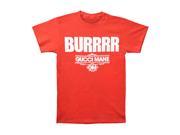 Gucci Mane Men s BURRRR T shirt XXX Large Red