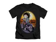 Betty Boop Little Boys Wild Biker Childrens T shirt 4 Black