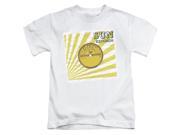 Sun Records Little Boys Fourty Five Childrens T shirt 7 White