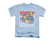 Dubble Bubble Little Boys Surfn Usa Gum Childrens T shirt 4 Blue