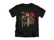 Lord Of The Rings Little Boys Frodo Childrens T shirt 4 Black
