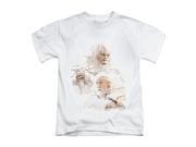 Lord Of The Rings Little Boys Gandalf The White Childrens T shirt 4 White