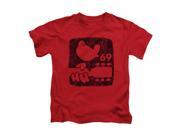 Woodstock Little Boys Summer 69 Childrens T shirt 4 Red