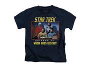Star Trek Little Boys Episode 71 Childrens T shirt 7 Navy