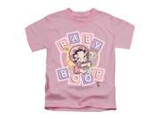 Betty Boop Little Boys Baby Boop Friends Childrens T shirt 4 Pink