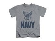 Navy Little Boys Eagle Logo Childrens T shirt 4 Blue