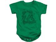 Little Rascals Baby Boys The Gang Bodysuit 0 6 Months Green