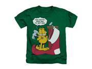 Garfield Little Boys Wish Big Childrens T shirt 7 Green