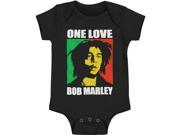 Bob Marley Baby Boys One Love Bodysuit 12 18 Months Black
