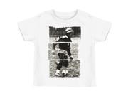 Bob Marley Little Boys Soccer 77 Childrens T shirt 2T White