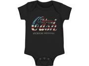 Johnny Cash Baby Boys Logo Bodysuit 12 18 Months Black