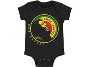 Bob Marley Baby Boys Smile Bodysuit 12 18 Months Black