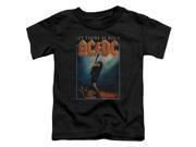AC DC Little Boys Let There Be Rock Childrens T shirt 2T Black