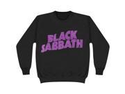 Black Sabbath Baby boys Wavy Logo Miscellaneous Large Black