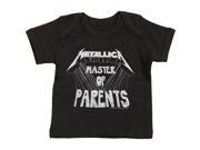 Metallica Baby Boys Master Parent Childrens T shirt 12 18 Months Black