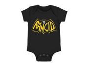 Rancid Baby Boys Skele Tim Bodysuit 0 6 Months Black