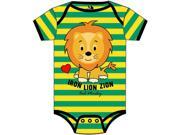 Bob Marley Baby Boys Iron Lion Zion Bodysuit 3 6 Months Multi