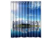 Hot Game Minecraft 16 Pattern Polyester Fabric Shower Curtain 60 By 72