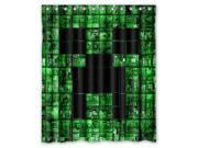 Hot Game Minecraft 01 Pattern Polyester Fabric Shower Curtain 60 By 72