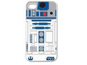 Custom Tv Show Star Wars R2 D2 Printed for IPhone 4 4s Phone Case Cover