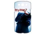 Why So Serious Joker Batman Printed for SamSung Galaxy S3 i9300 Case Cover 01