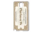 Harry Potter Hogwarts Express Ticket Printed for Samsung Galaxy Note 3 Case Cover 02