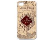 Harry Potter The Marauders Map Printed for IPhone 4 4s Case Cover 03