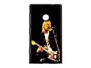 Rock Band Nirvana Kurt Cobain Chris Novoselic Printed for Nokia Lumia 520 Case Cover 01