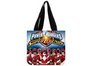 Power Rangers Custom Cotton Canvas Cool Shopping Tote Bag Fashionable Shopping
