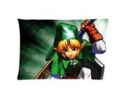 Hot Game The Legend of Zelda Ideas Background Two Sides Printed for 20 X 30 Zippered Throw Pillow Case Cover Hel 051301 018