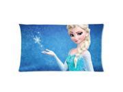 3D Cartoon Film Frozen Background Two Sides Printed for 20 X 36 Zippered Throw Pillow Case Cover Hel 042301 018